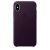 Чехол для iPhone Apple iPhone X Leather Case Dark Aubergine